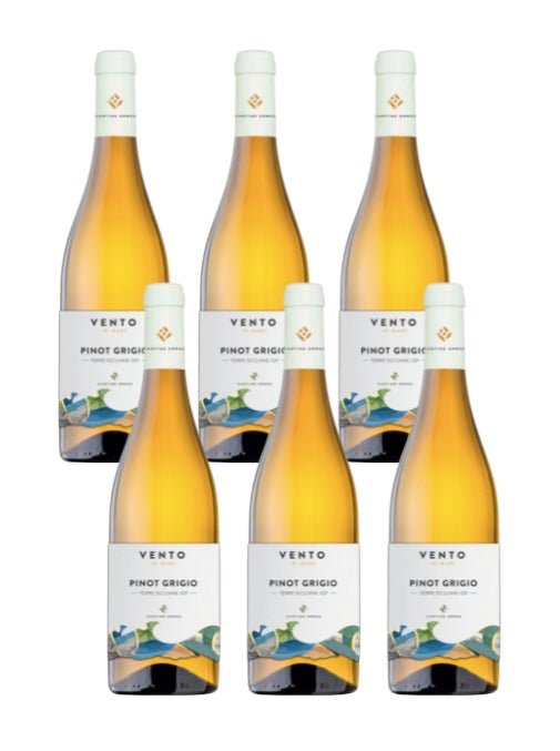 Case Deal: Vento di Mare Terre Siciliane Pinot Grigio - The Nude Wine Co