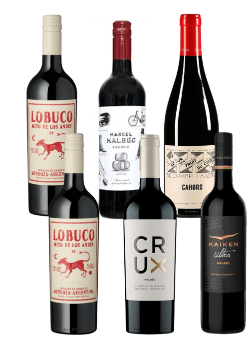 The Best of Malbec Box - The Nude Wine Co