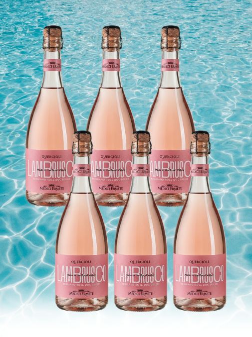 Case Deal: Lambrusco Rose, Medici Ermete, Italy