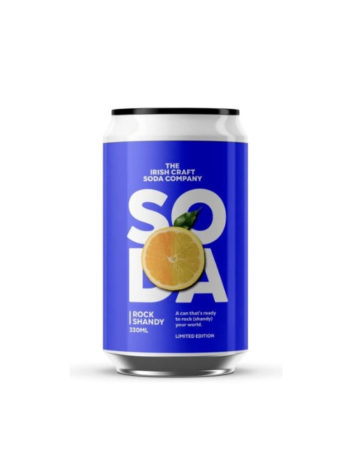 The Irish Craft Soda Co. Rock Shandy Cans