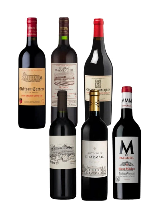 The Bordeaux Experience: Right vs Left Bank Box