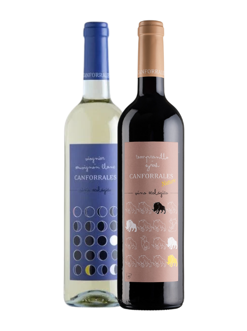 Christmas Organic Spanish Pair | Wine Gift Set