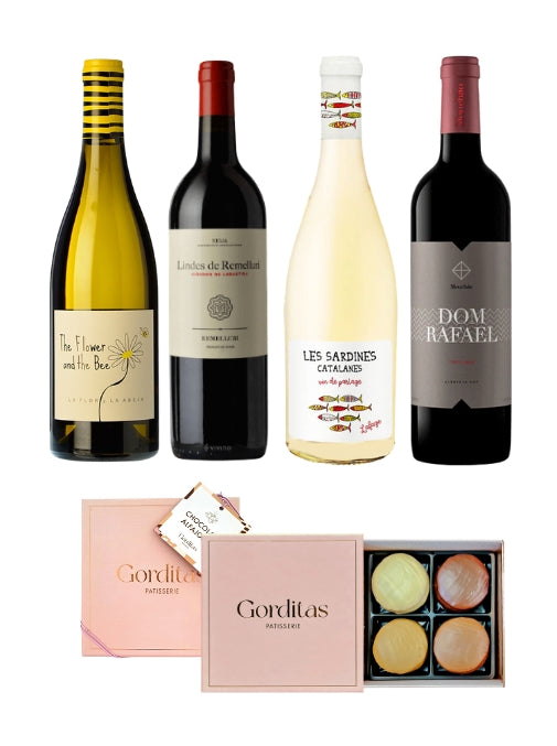 Ireland AM - Easter Selection (4 Bottle Box + Gorditas Handmade Chocolate Alfajores)
