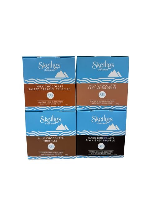 Skelligs Chocolate Mixed Truffles (200g) - The Nude Wine Co
