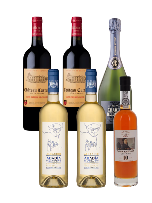 Nude Wine Christmas Box | Luxury Selection