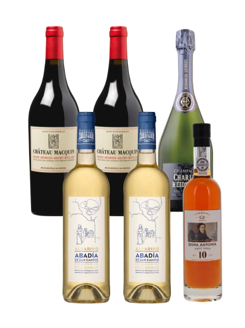 Nude Wine Christmas Box | Luxury Selection