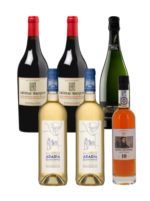 Nude Wine Christmas Box | Premium Selection