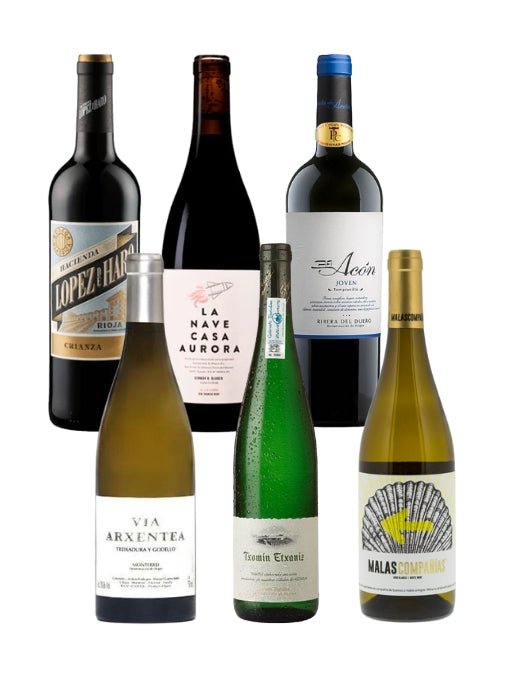 Vino from the Camino Box - The Nude Wine Co