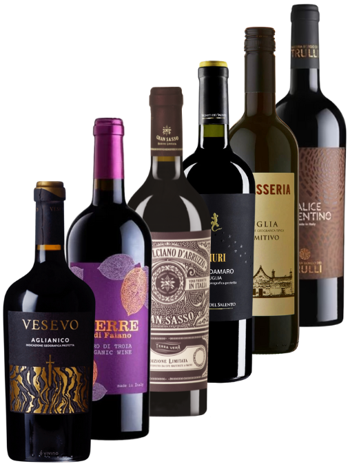 Southern Italian Red Wine Box | Explorers Collection