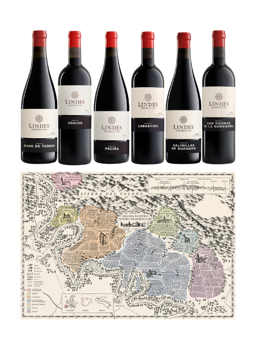The Lindes Remelluri Rioja Villages Gift Box (6 x 75cl + Map)