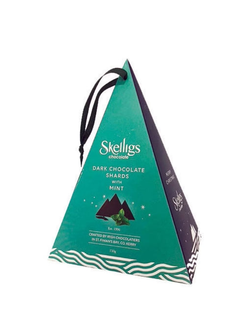 Skelligs Chocolates Dark Chocolate Shards with Mint 150g